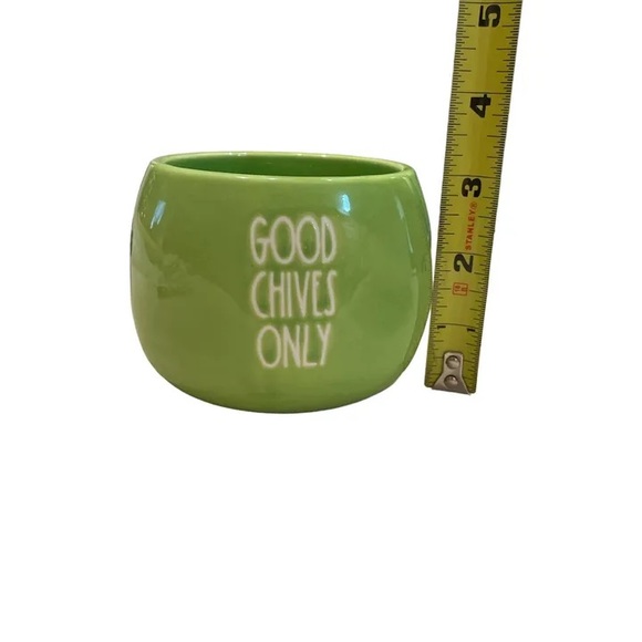 Two Rae Dunn GOOD CHIVES ONLY Mini Bowl Artisan Collection By Magenta - Picture 8 of 12